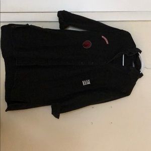 Denim button up dress